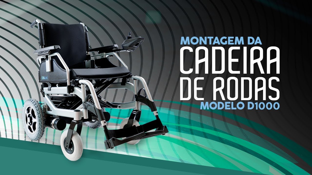 Cadeira de rodas D1000 | Montagem |  Dellamed