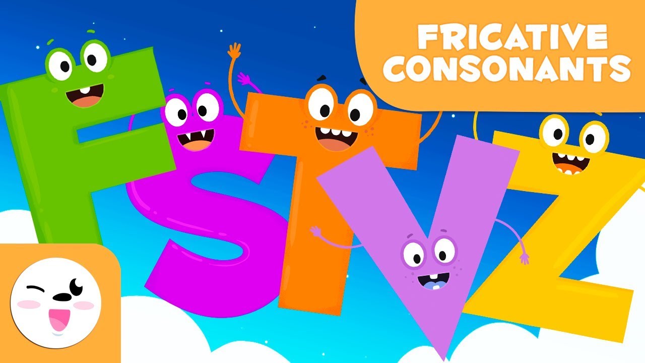 My First Letters - Fricative (Spirant) Consonant Sounds (S, F, V, TH, Z) - Phonics For Kids