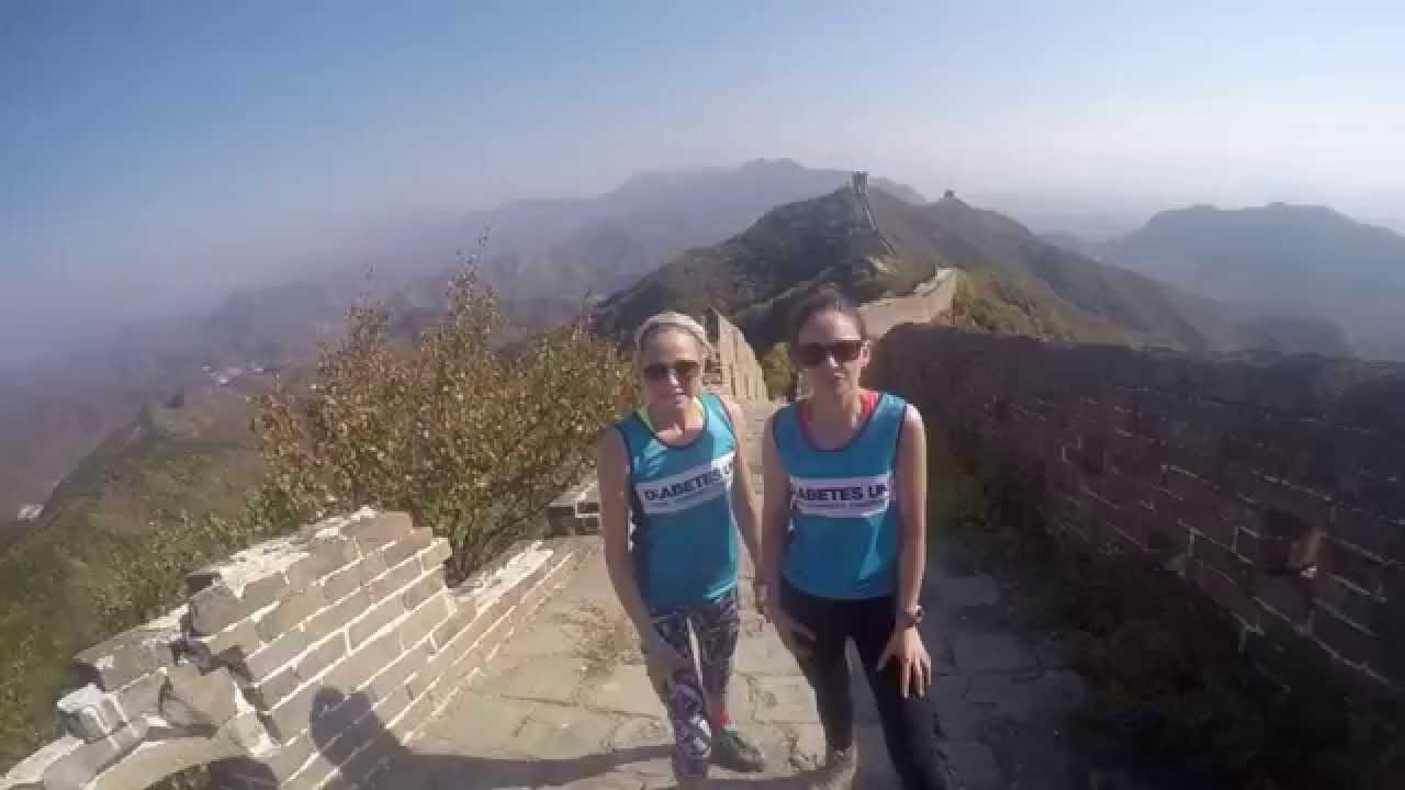 Charity Challenge: fundraisers for Diabetes UK take on the Great Wall of China