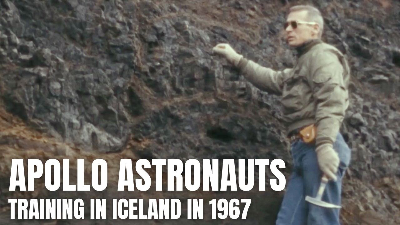 Apollo Lunar Training in Iceland in July 1967 - Verðandi geimfarar við æfingar á Íslandi