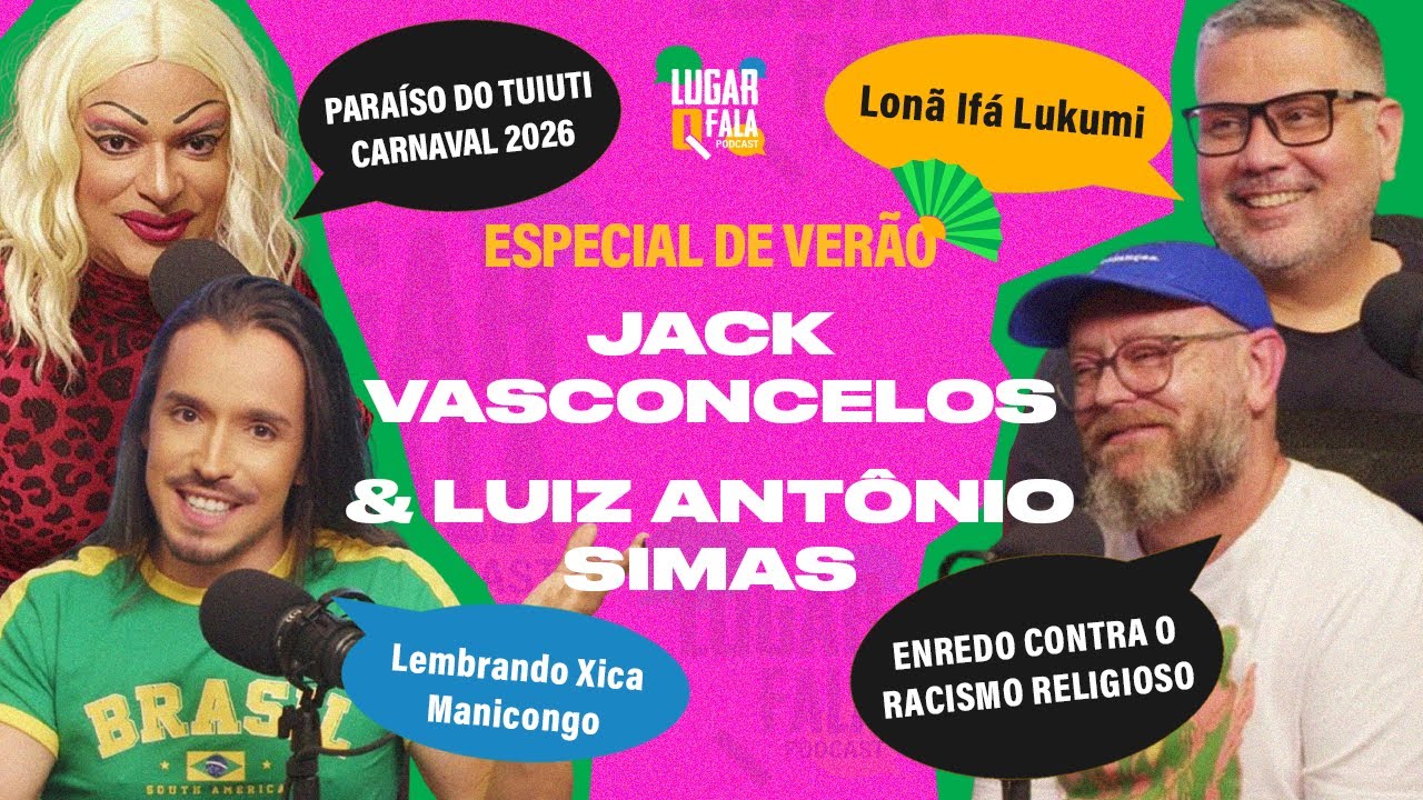 Carnaval 2026: Paraíso do Tuiuti prepara mais um enredo CORAJOSO! | Lugar Q Fala Podcast #33