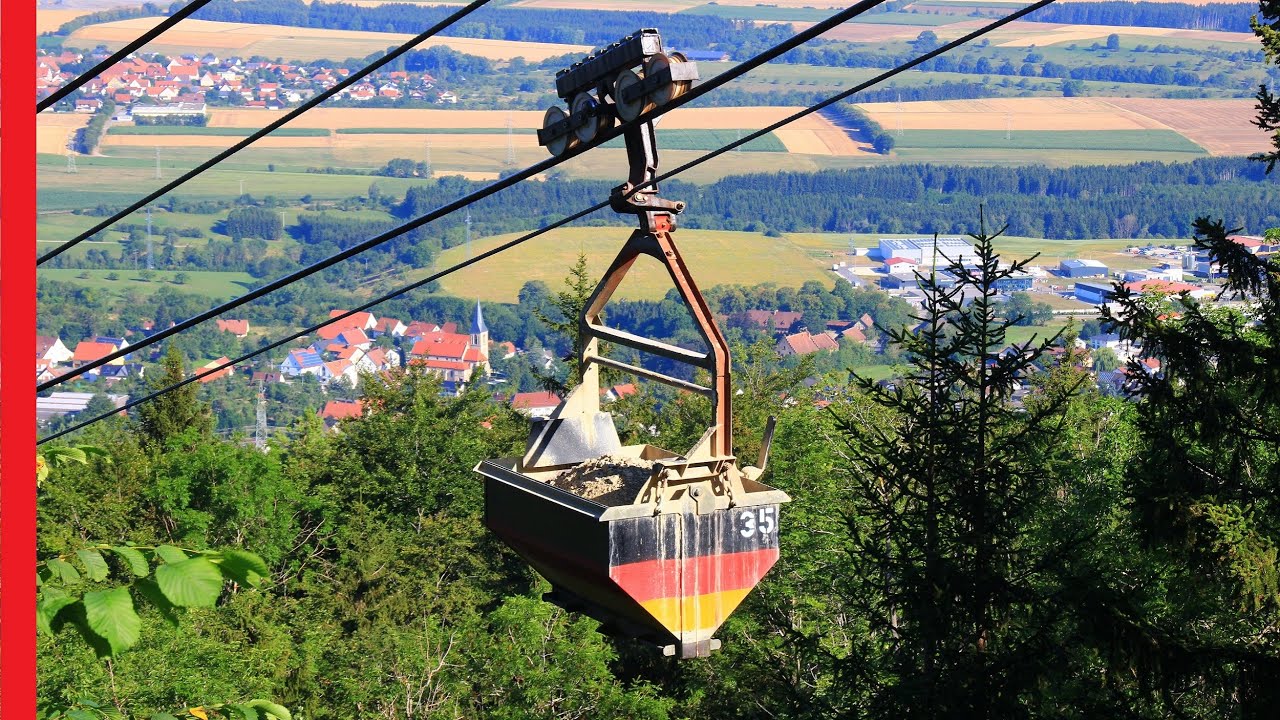 Materialseilbahn 