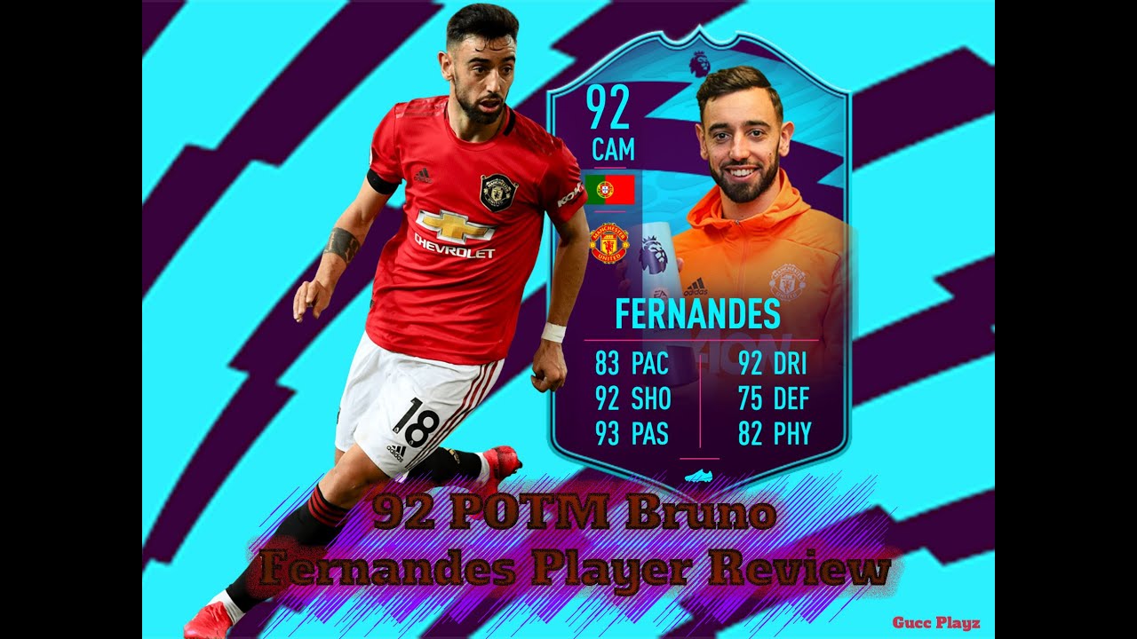 92 POTM BRUNO FERNANDES PLAYER REVIEW | THIS LAD IS INSANE!!! | Fifa 21 Ultimate Team