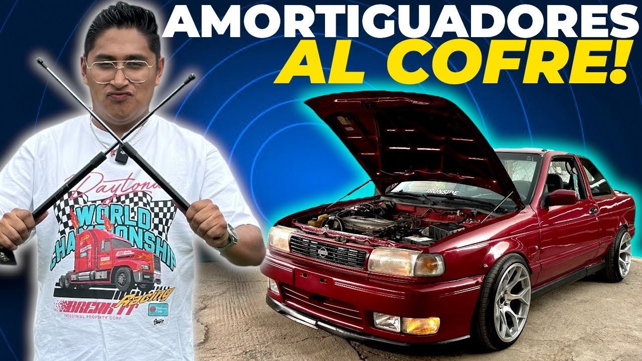 AMORTIGUADORES PARA EL COFRE | COMO PONER EN 5 MIN | GSR | JEHO