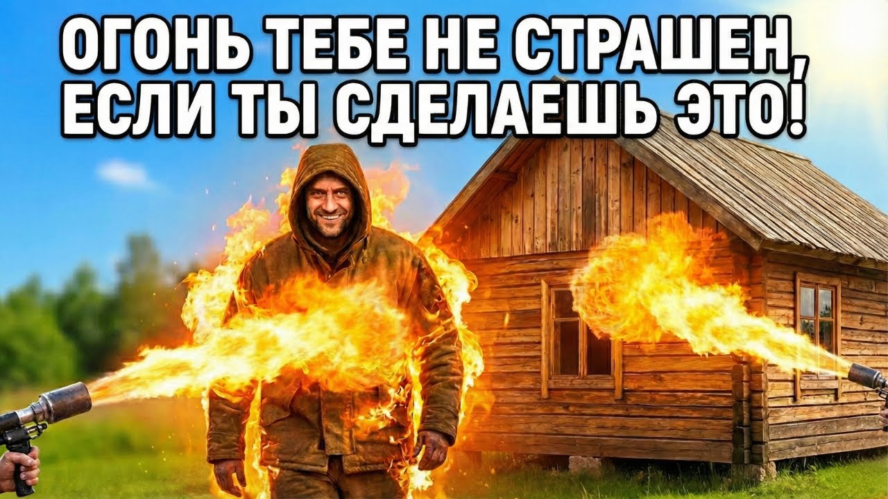 Как сделать ОГНЕСТОЙКУЮ одежду и дерево.