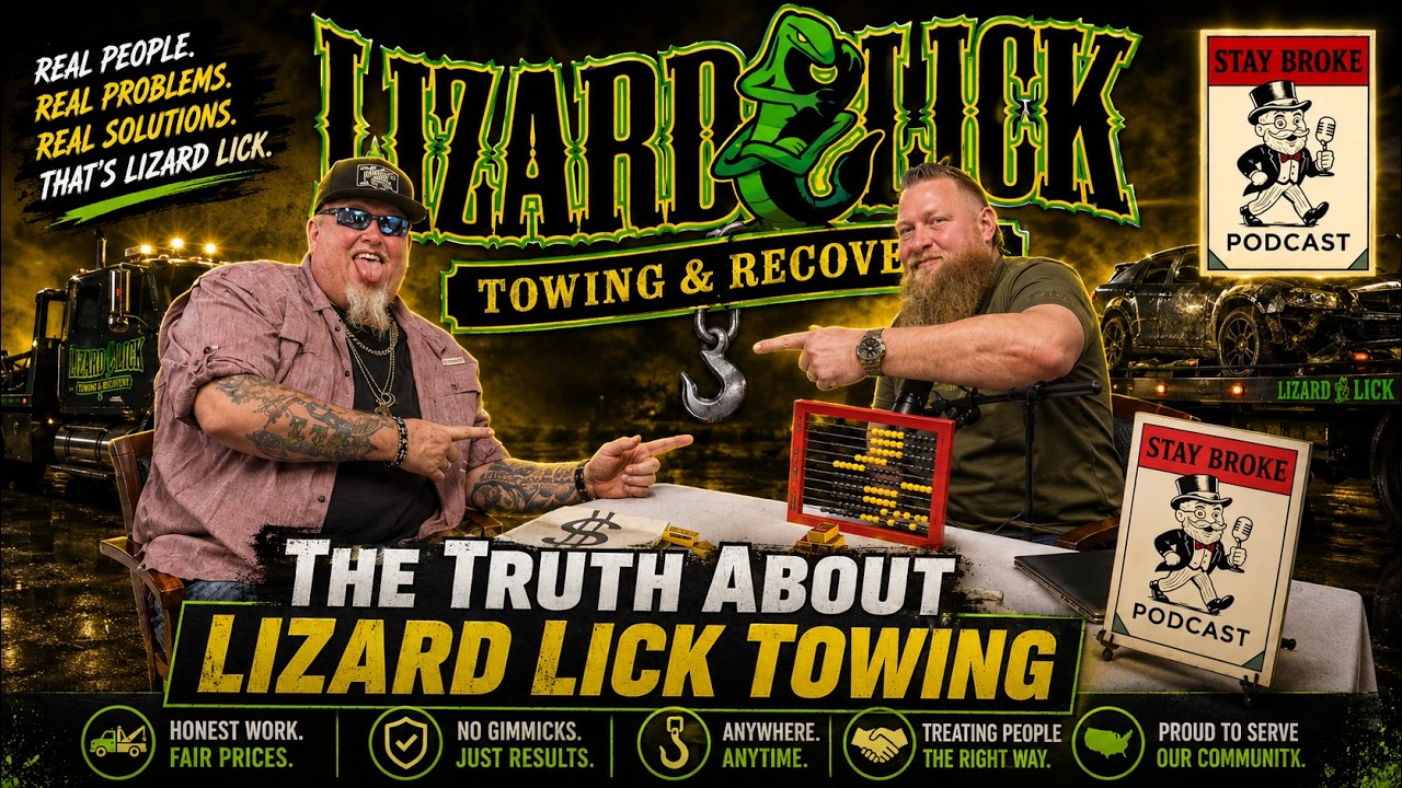 SBP#19-The Real Story Behind Lizard Lick Towing | Ron Shirley on Business, Fame, Faith & Loss