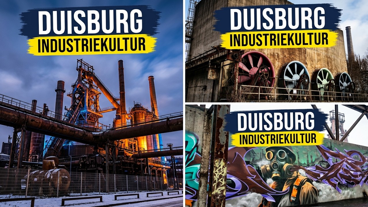 Landschaftspark Duisburg  Nord - Industriekultur NRW
