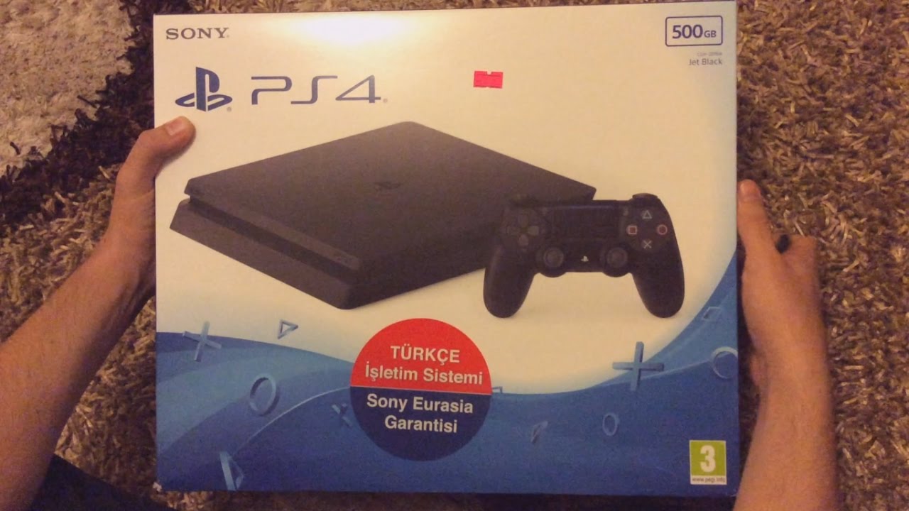 Sony PS4 Slim Kutu Açılımı