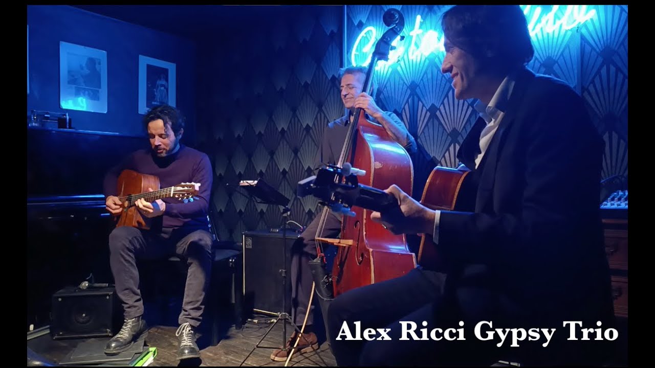 ALEX RICCI GYPSY TRIO - live COTTON club