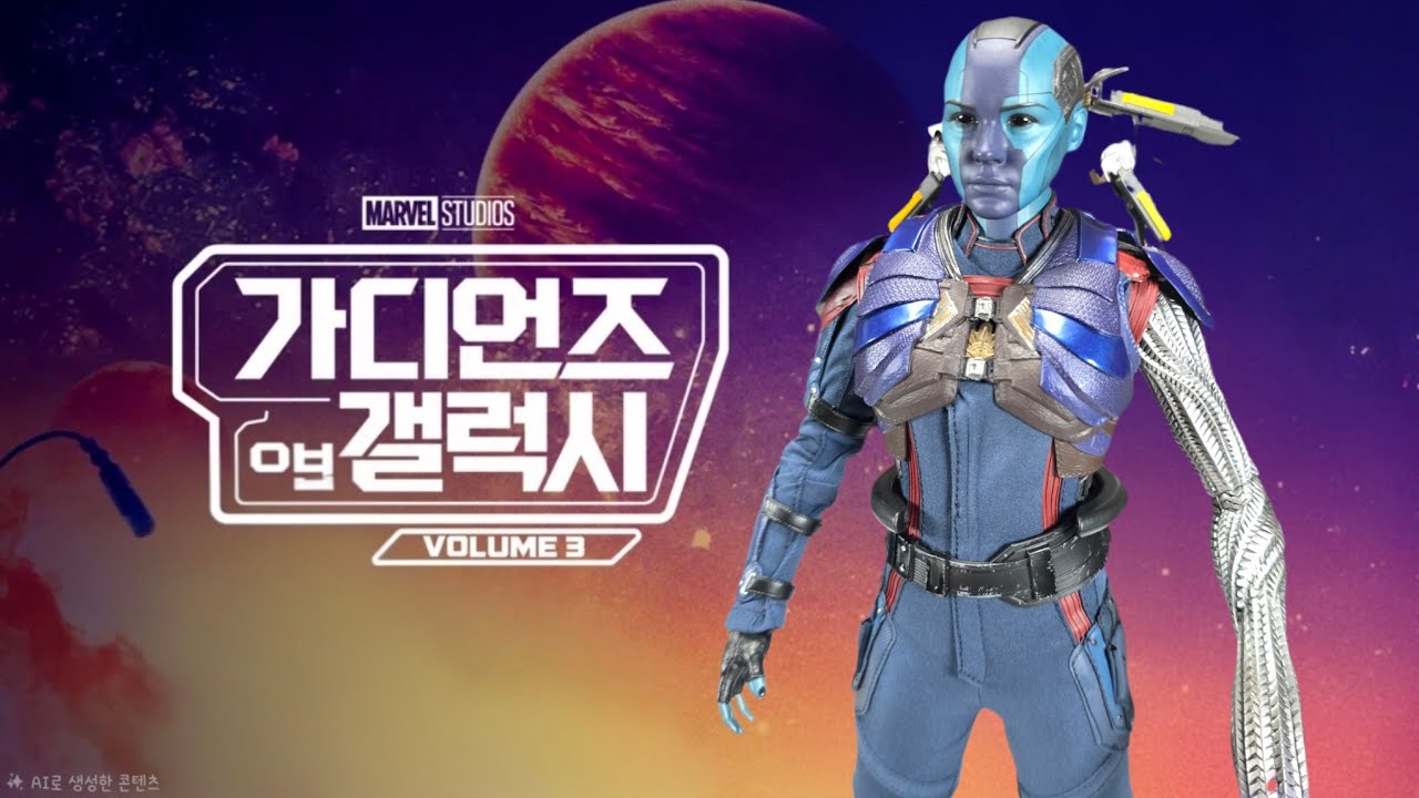 가디언즈 오브 더 갤럭시 볼륨 뜨리의 히로인 !!!! 네뷸라 언박싱! hottoy mms714