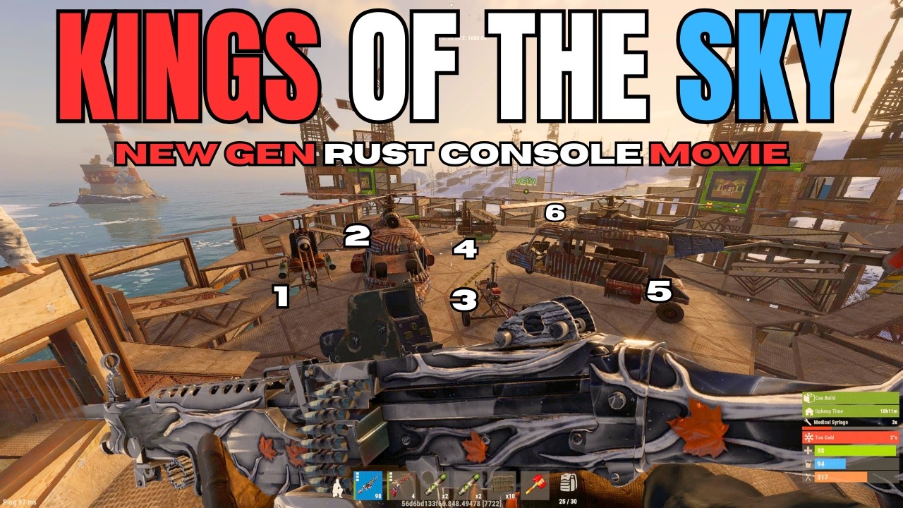 How we TOOK OVER the SKY  | Rust Console New Gen Movie
