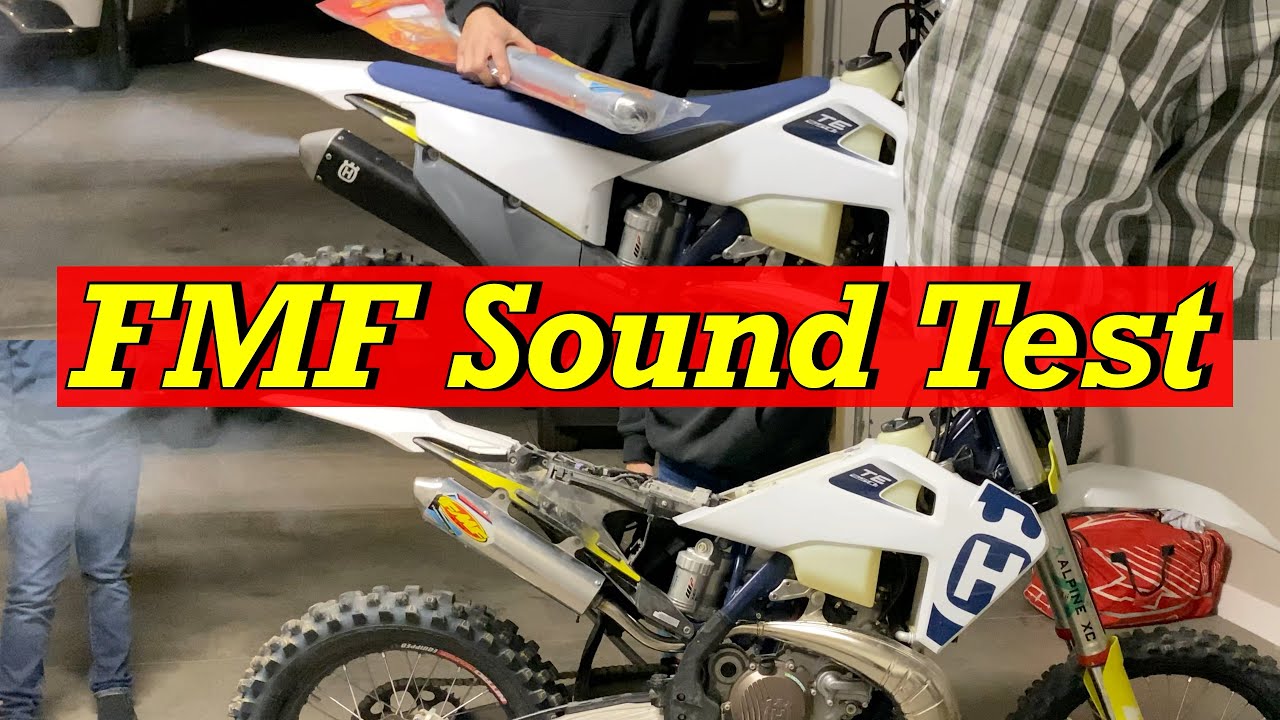 TE250I FMF Turbinecore 2 Install and Sound Test
