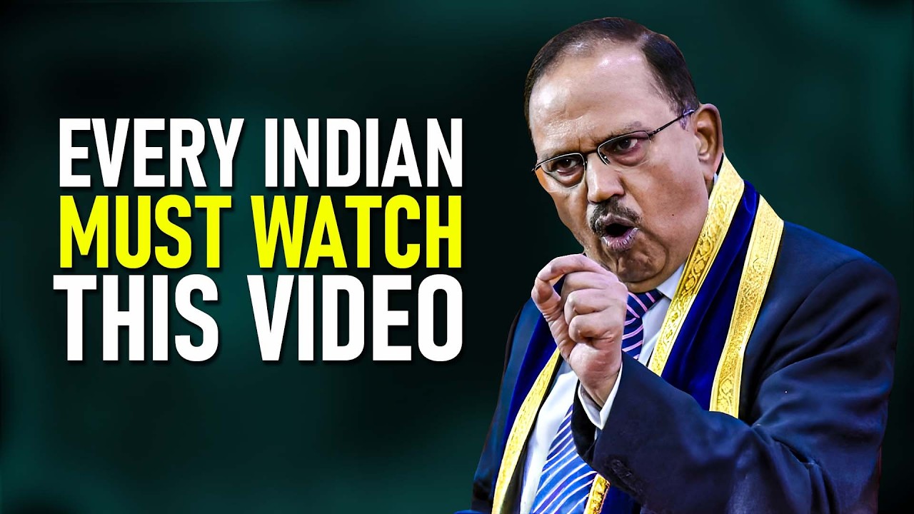 Аджит Довал оставил зрителей безмолвными | Каждый индиец должен это посмотреть