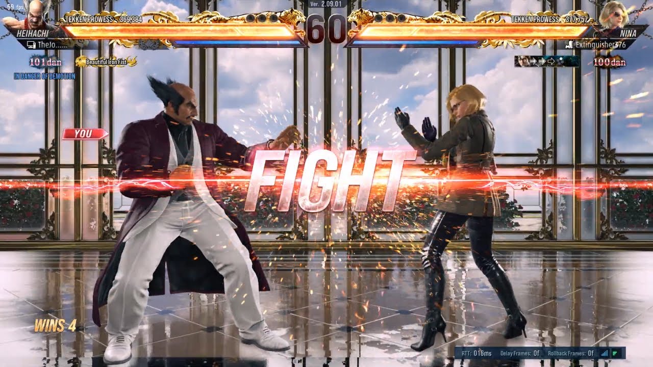 Tekken 8 Heihachi Playing Mind Games Against Nina..!!
