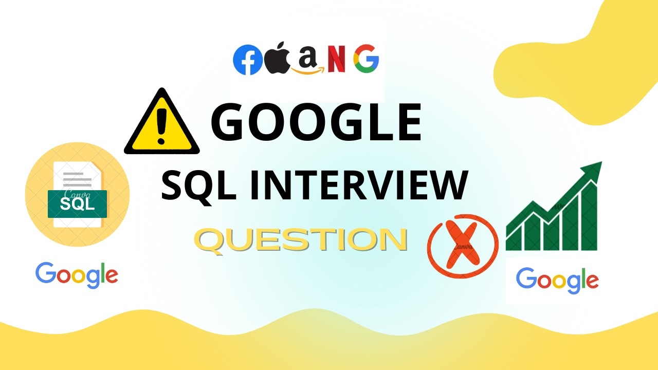Взлом Google SQL: выявление возрастающей тенденции (большинство кандидатов терпят неудачу!)