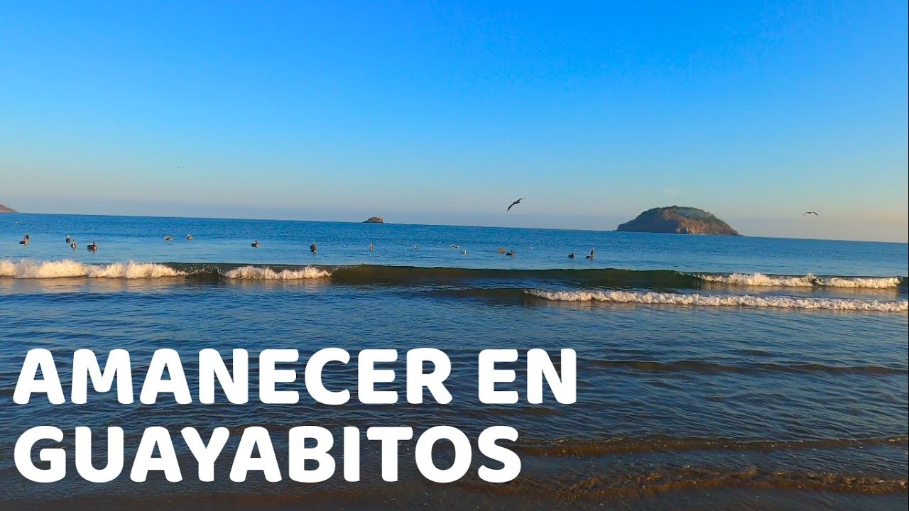 [4K] Caminando una mañana en Guayabitos | Nayarit