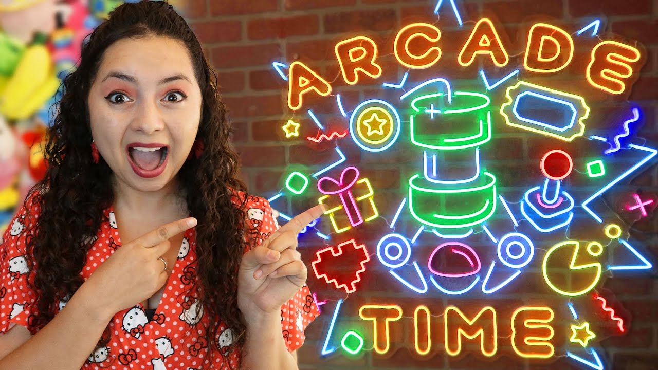 So COOL! We found a new arcade! - Arcade Time