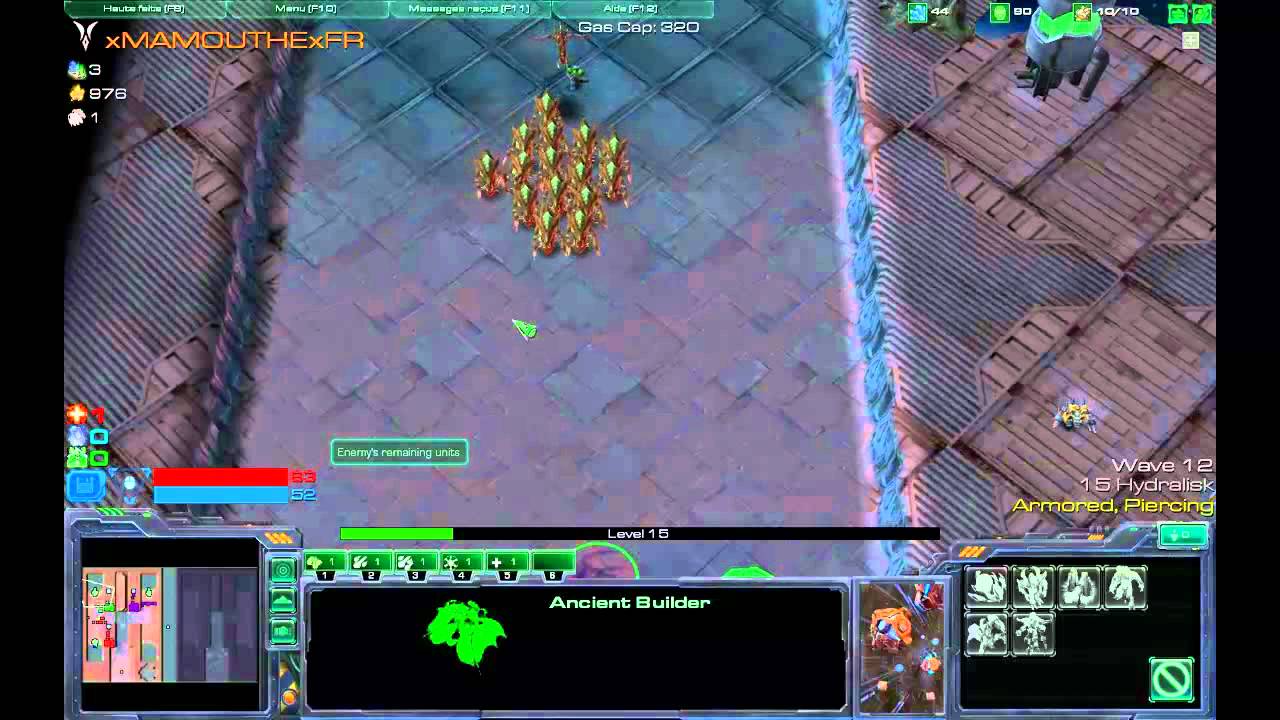 StarCraft II - mod:  [ Squadron TD ] FR