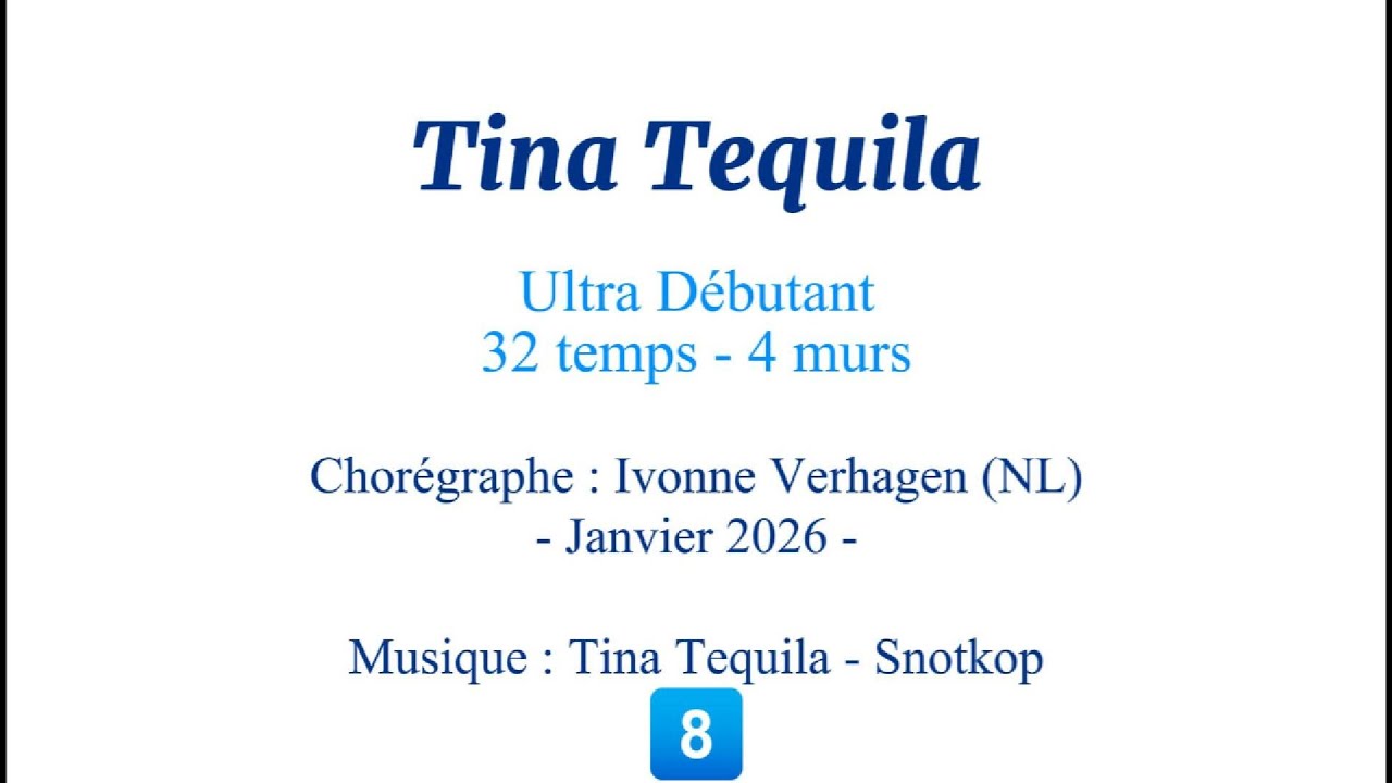 Tina Tequila - Absolute Beginner LineDance (Ivonne Verhagen) - Tutorial 2
