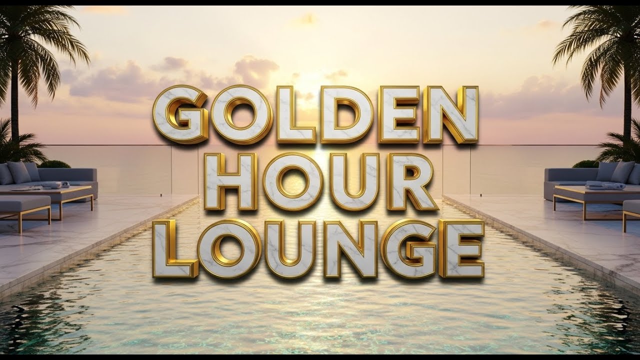 Golden Hour Lounge 2025 🌅 Luxury Sunset Chillout Music to Relax & Focus