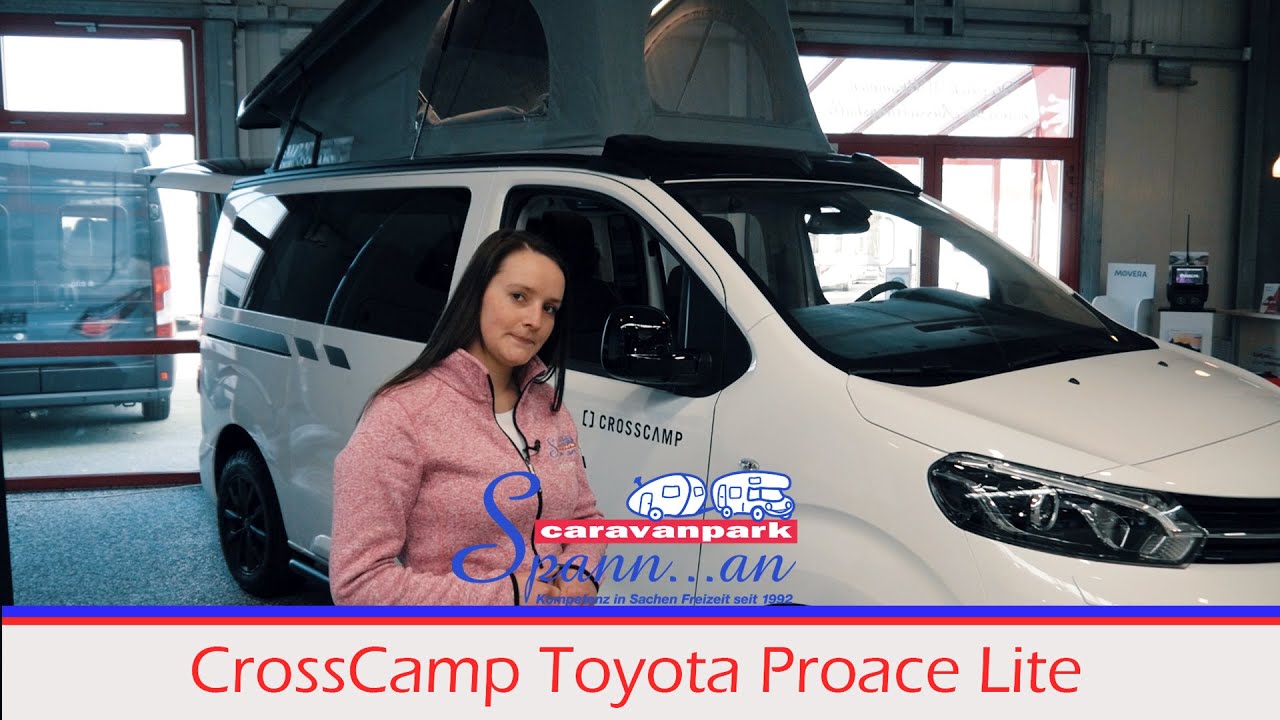 Outdoor Paket für den #CrossCamp Lite auf Toyota ProAce Basis