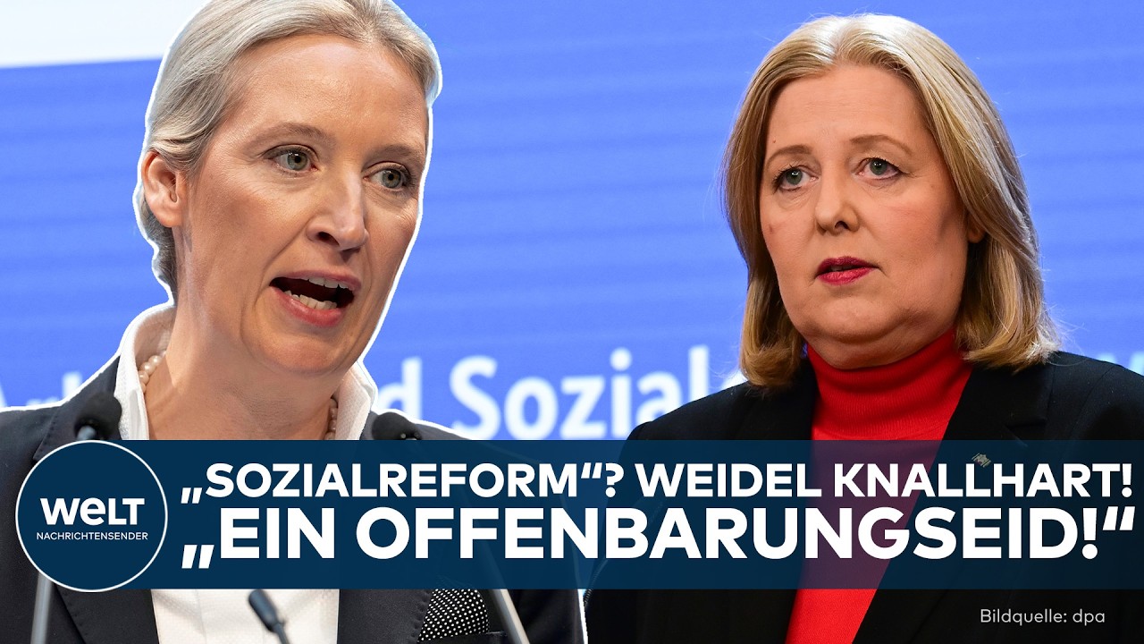 SOZIALREFORM?: „Noch größere Aufblähung!“  – Weidel degradiert Vorhaben der Regierung!