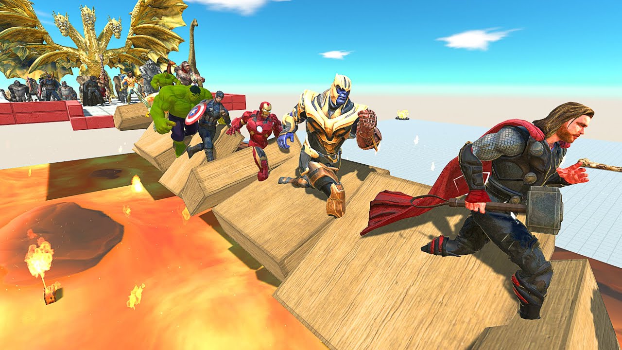 Who Can Cross the Unstable Bridge? - Animal Revolt Battle Simulator