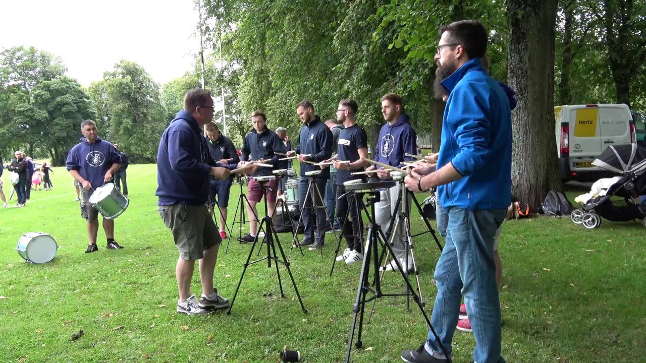Worlds 2017 - Inveraray Drummers on the Pads