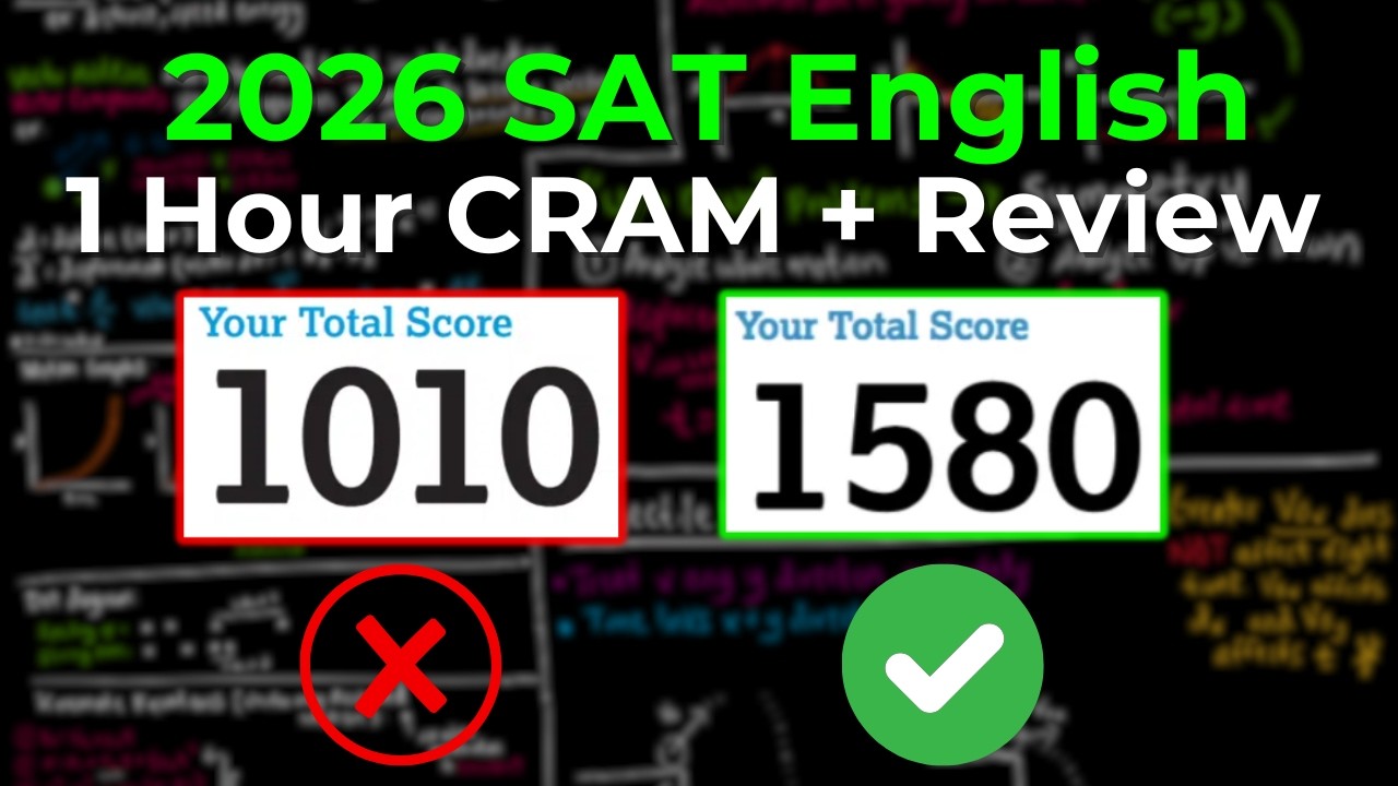 2025 SAT English FULL Review & Exam Prep (EVERYTHING YOU NEED TO KNOW!!)