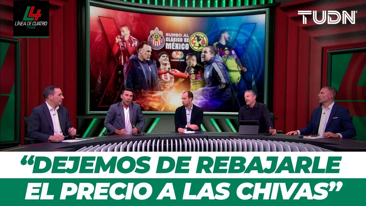 ¿EL CLÁSICO ha perdido protagonismo... hay presión si pierde Jardine ante Chivas? | Línea de 4