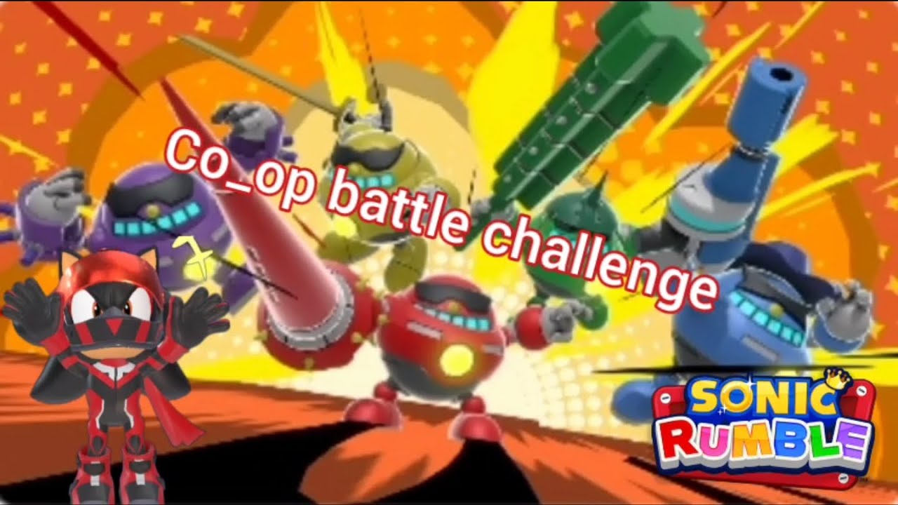 Co-op Battle vs egg pawn rangers 🔥 | Sonic Rumble
