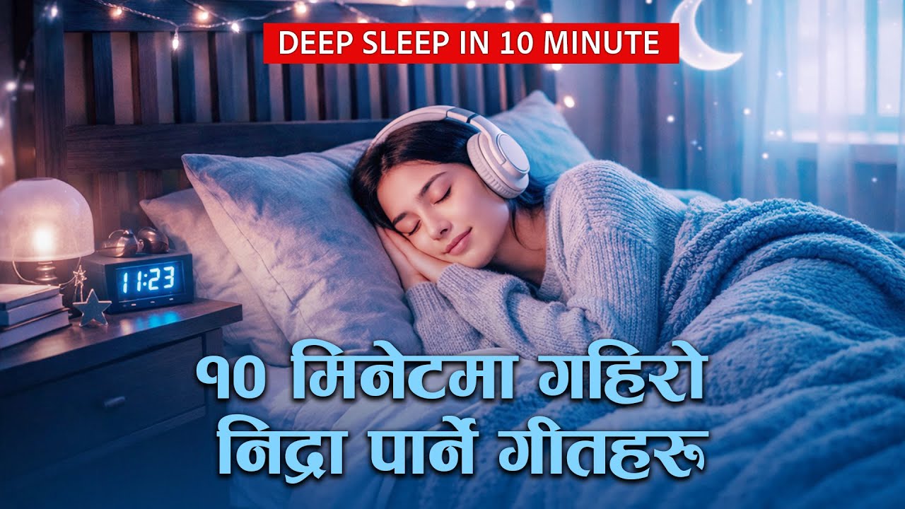 १० मिनेटमा गहिरो निद्रा पार्ने गीत Part 4| Sutne Bela Nidra Nalagda Sunne Calm Geet 🌙✨