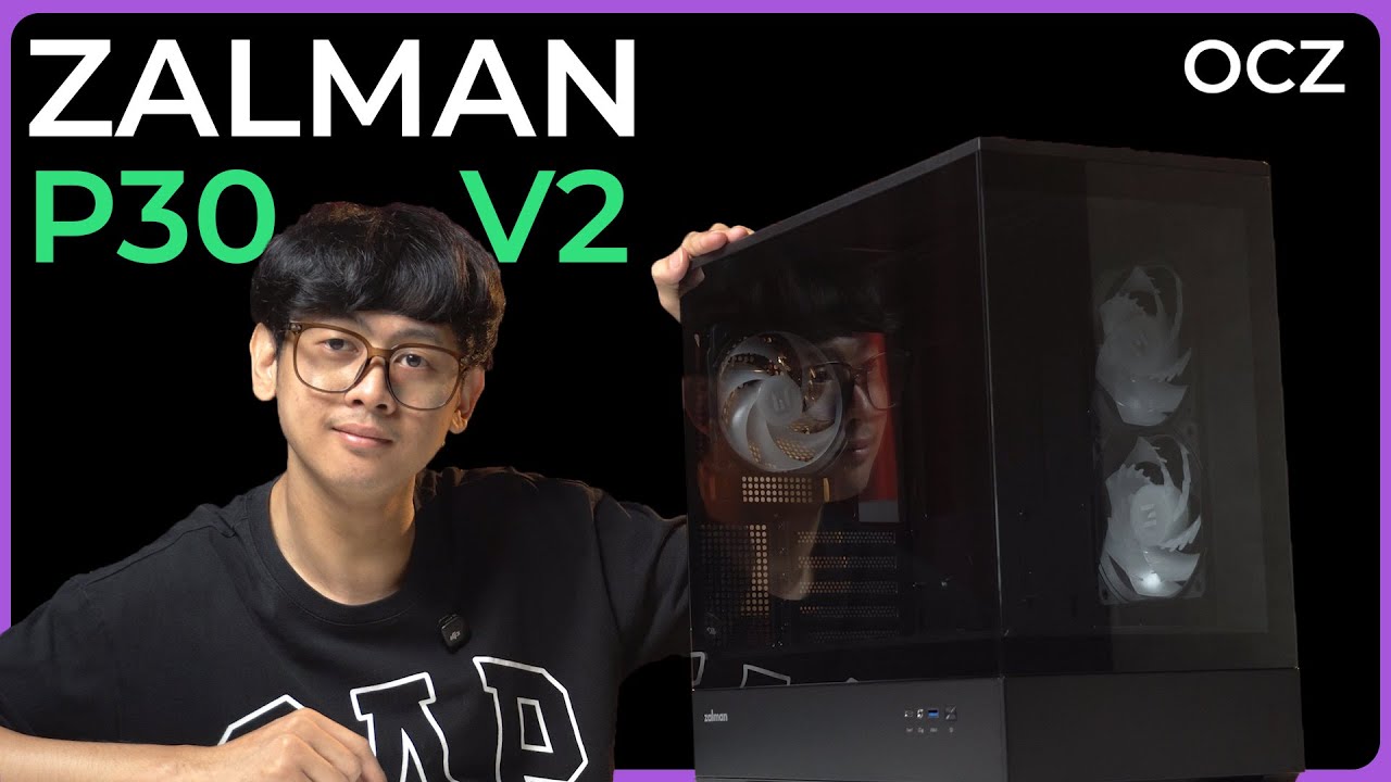 รีวิวเคส ZALMAN P30 V2 (Black) | เคสไซส์กลางที่ลงตัวพอดี