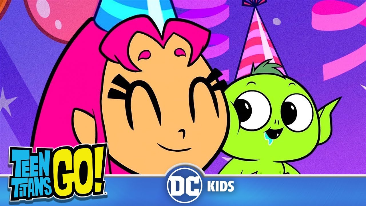 Teen Titans Go! på Svenska | Beast Boys glada dag | DC Kids