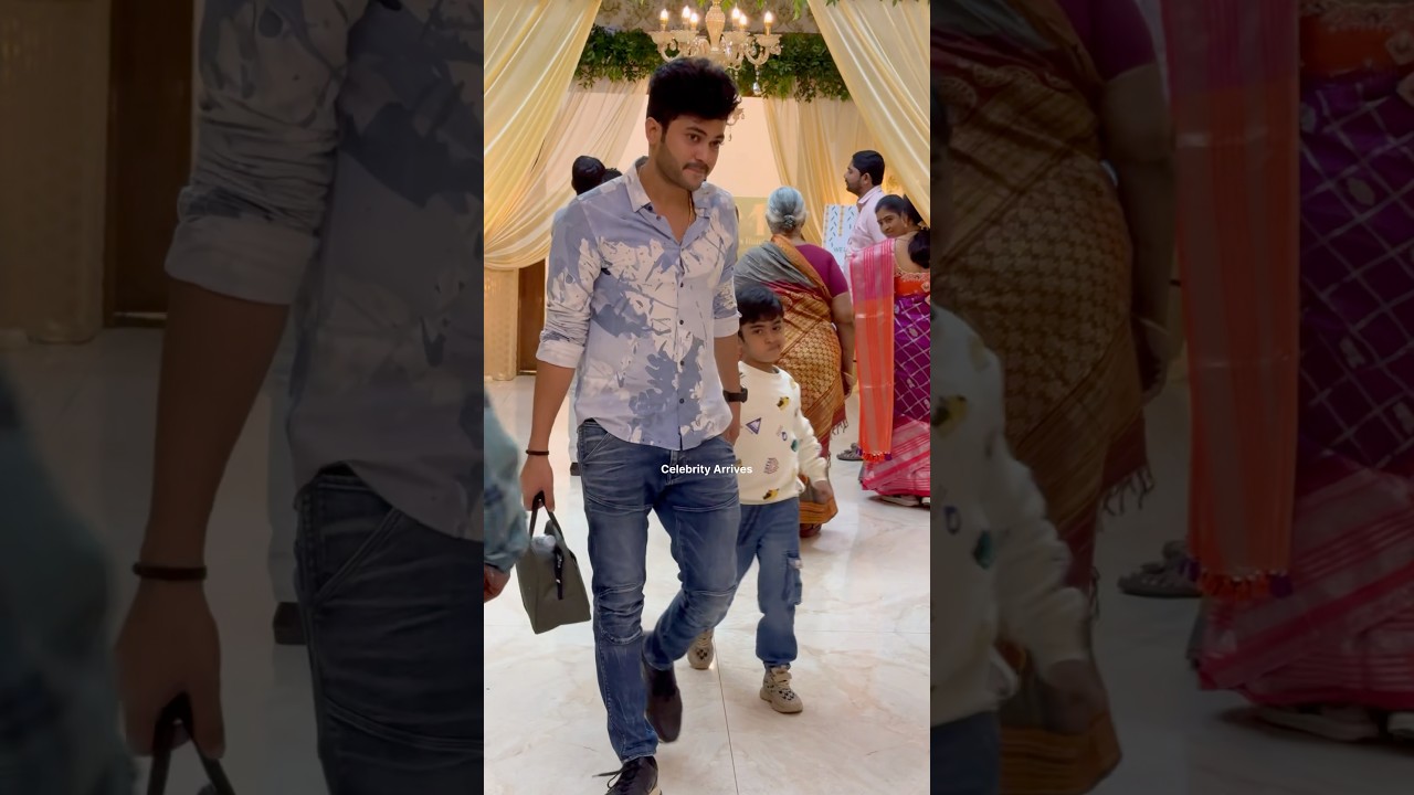 కొడుకుతో పెళ్లికొచ్చి వెళ్ళిపోతున్న serial  actor Sidhu & Vishnu priya son at marriage
