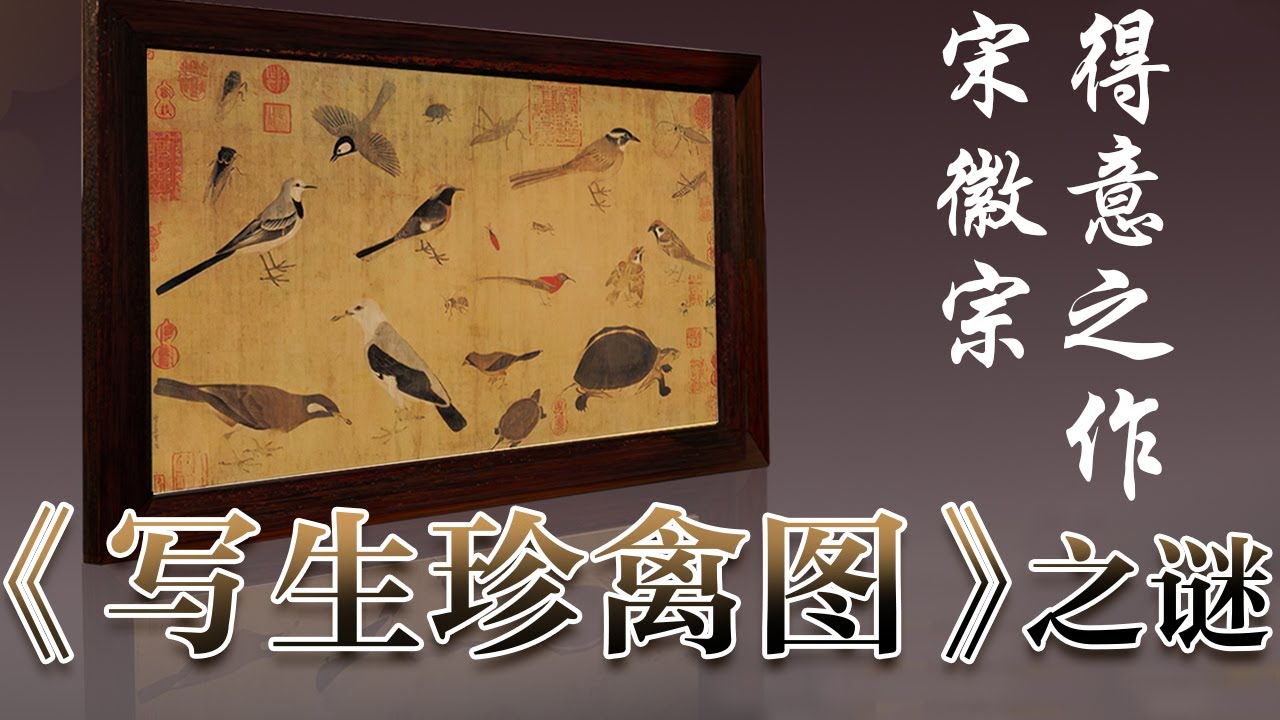 一幅宋代花鸟画竟值千万！北宋皇帝宋徽宗到底画了什么？几度流失海外终归何处？《国宝迷踪》 《写生珍禽图》之谜 | 中华国宝