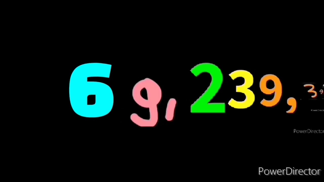 1 to 1 sextillion with sounds