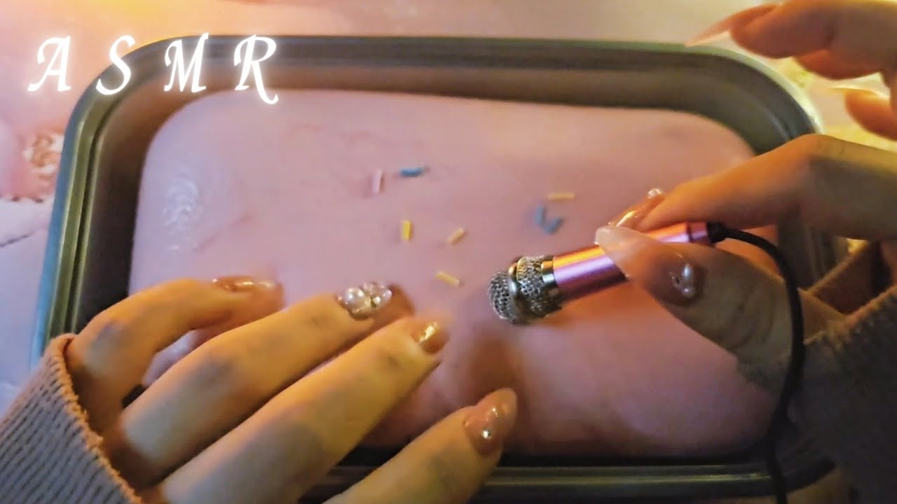 〖ASMR〗７種類のマイクでゼロ距離スクイーズ聴き比べ🎤┊︎睡眠用┊︎I tried submerging various microphones into the squeeze.