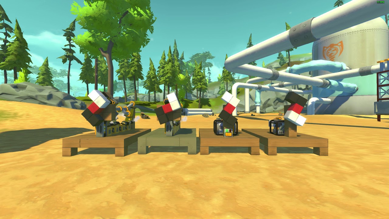 Faster Piston Engines Comparason | Scrap Mechanic