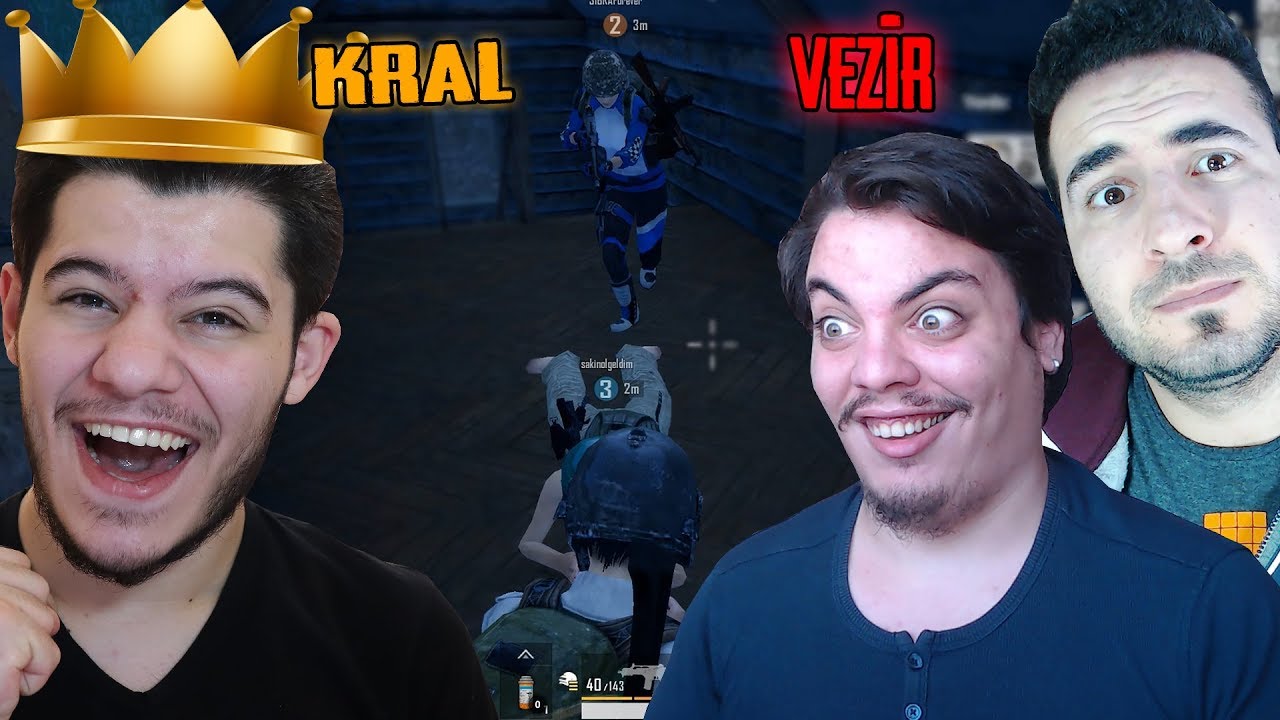 1 KRAL vs 2 VEZİR !! PUBG MOBİLE