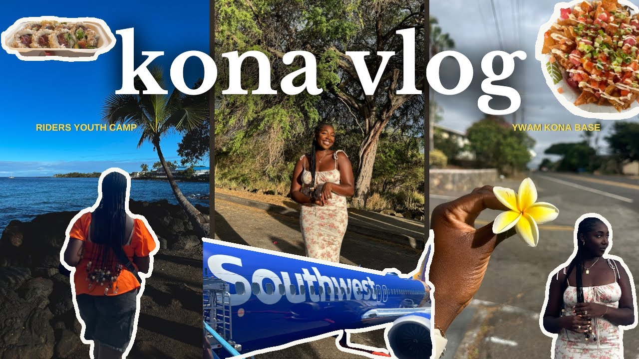 HAWAII VLOG: Riders Youth Camp |  ywam kona base + worship + sunrise swims + baptisms