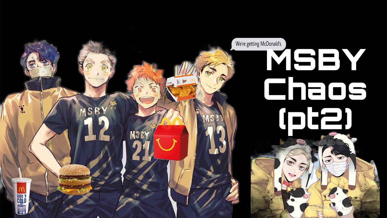 MSBY CHAOS PART 2 ((includes SakuAtsu, KageHina, and a SPRINKLE of BokuAka)) - Tendou Satori
