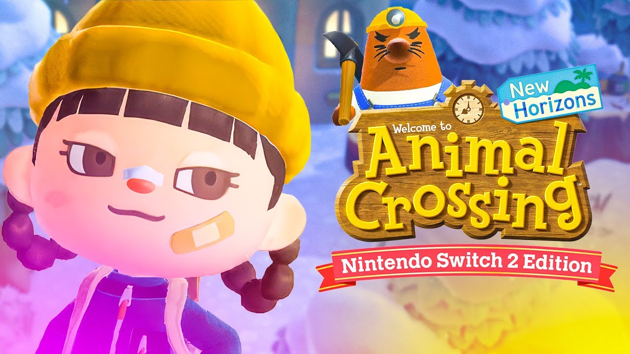 ON D&Eacute;COUVRE LA MISE &Agrave; JOUR ANIMAL CROSSING SWITCH 2 EDITION
