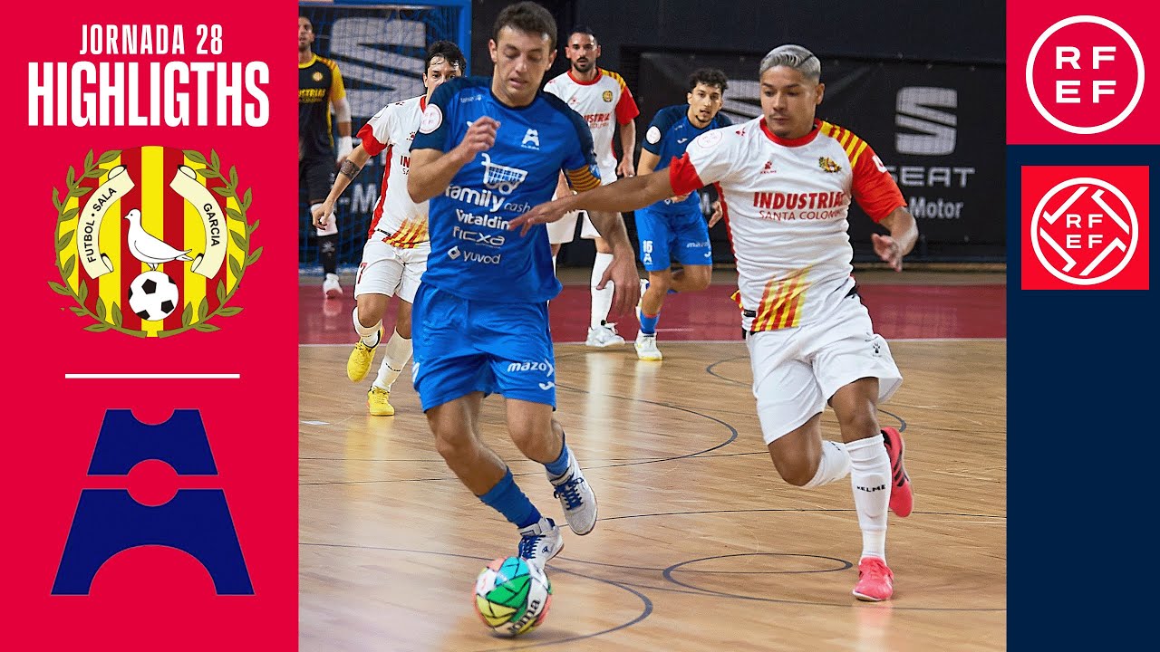 Resumen #PrimeraDivisiónFS | Industrias Santa Coloma 3-2 Family Cash Alzira | Jornada 28
