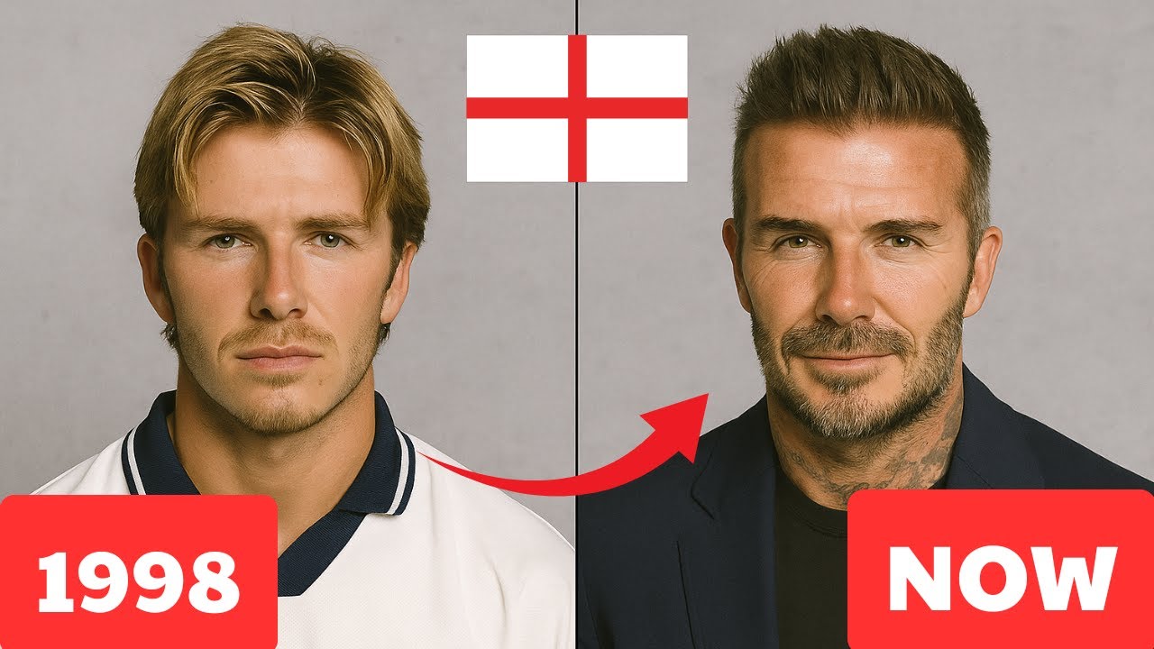 England 🇬🇧 World Cup 1998 Squad ⚽  Then and Now Goals