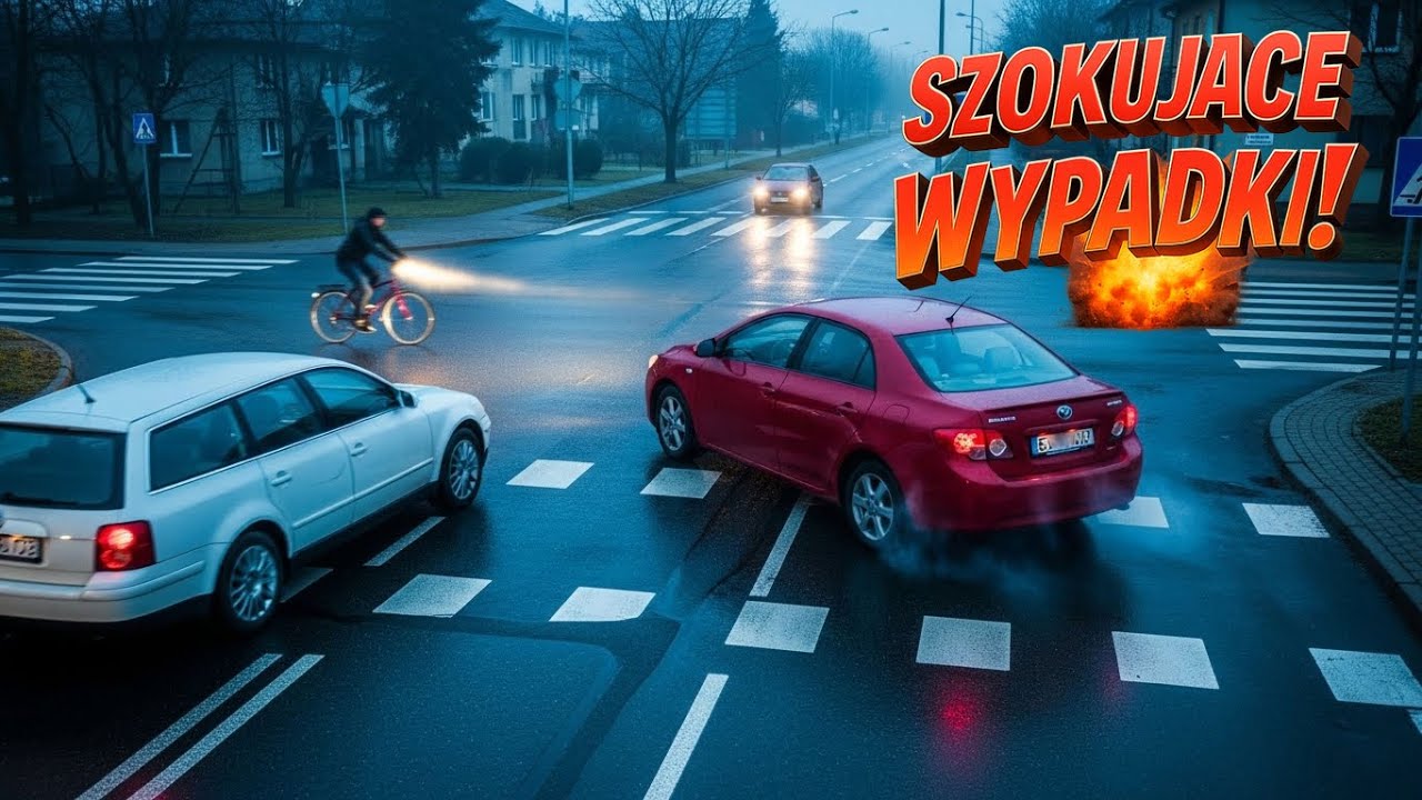 🚗 Szokujące Wypadki na Polskich Drogach | DashCam Kompilacja 2025 #43