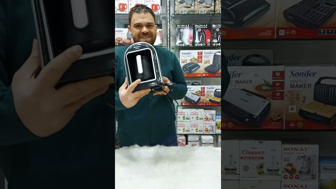 اخيرا حققت اول أحلامي واشتريت ماكينه عمل القهوه من سوناي روعه