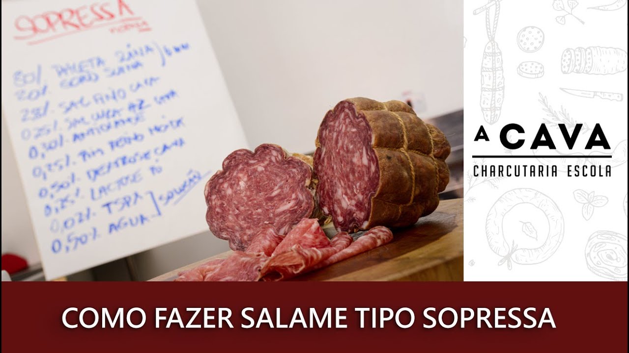 Como Fazer Salame: tipo Sopressa
