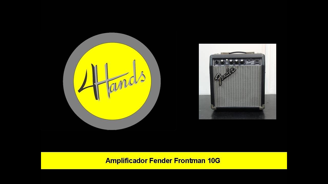 Vitrine Amplificador Fender Frontman 10G VENDIDO