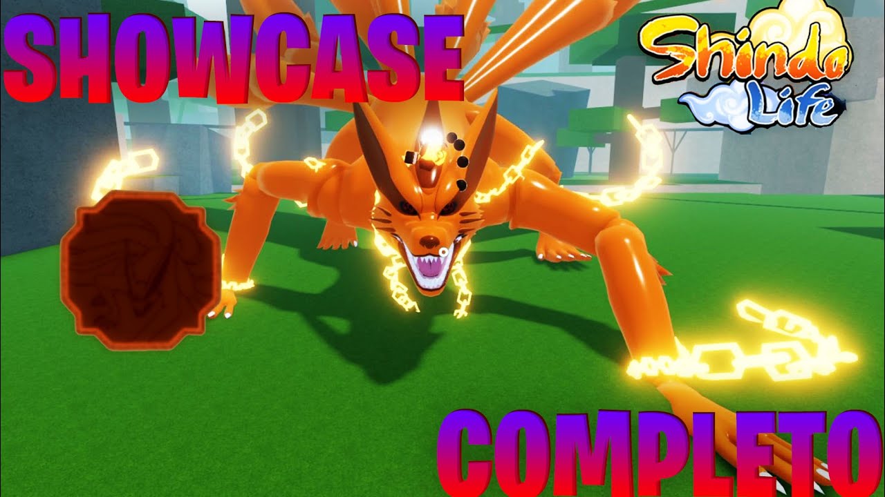 SHOWCASE DA NOVA BIJU YANG KOR TAILED SPIRIT GEN 1 / KURAMA DO MINATO ( 9 CAULDAS ) SHINDO LIFE 097